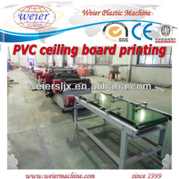 Impression en couleur pour ligne de machine PVC plafond Conseil